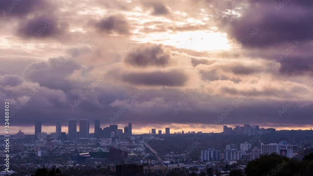Beautiful Los Angeles Clouds Before Sunset Timelapse Beautiful Los Angeles Clouds Before Sunset Timelapse