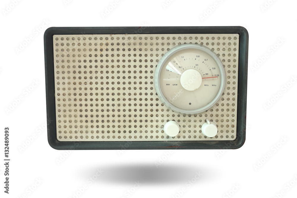 Fototapeta premium Old retro radio