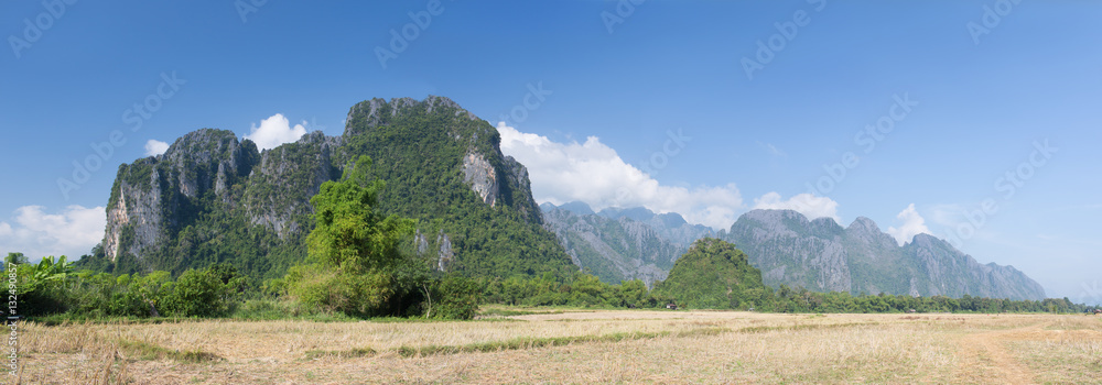landscape at Vang Vieng, Laos