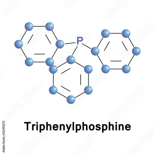 Triphenylphosphine, or triphenylphosphane, is widely used in the synthesis of organic and organometallic compounds. It dissolves in non-polar organic solvents such as benzene and diethyl ether.