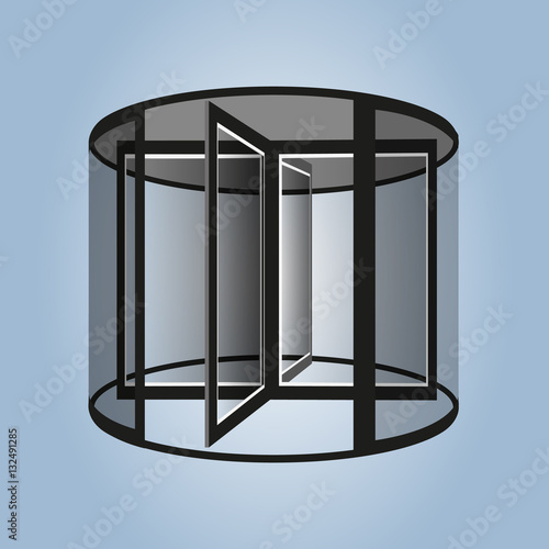 revolving door