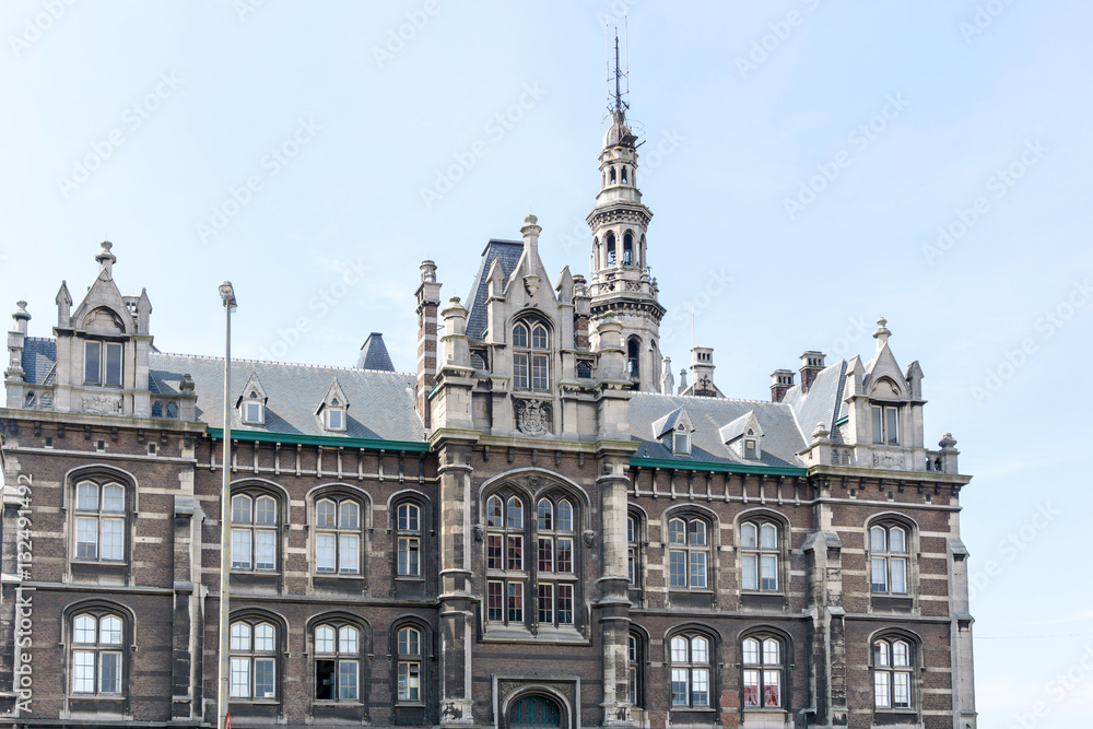 Traditional City Hall at Cental square of Antwerp Traditional City Hall at Cental square of Antwerp