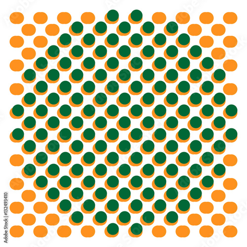 Traffic light displays green