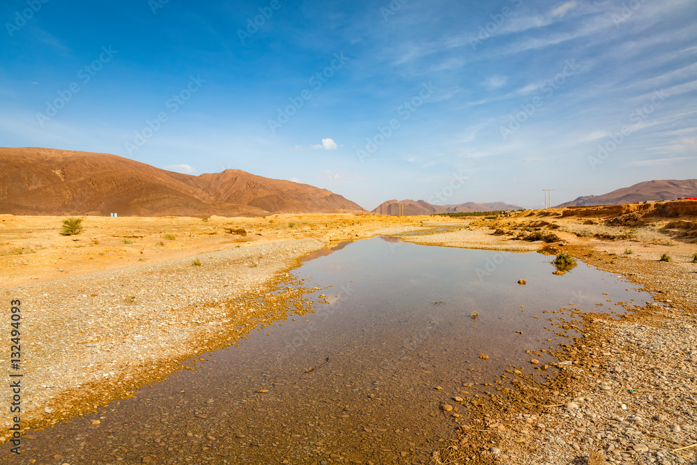 Wadi in southern Morocco Wadi in southern Morocco