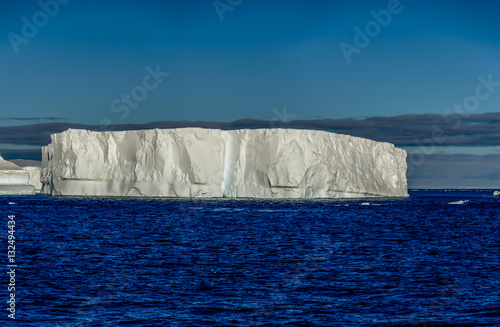 Tabular iceberg in Antarctica