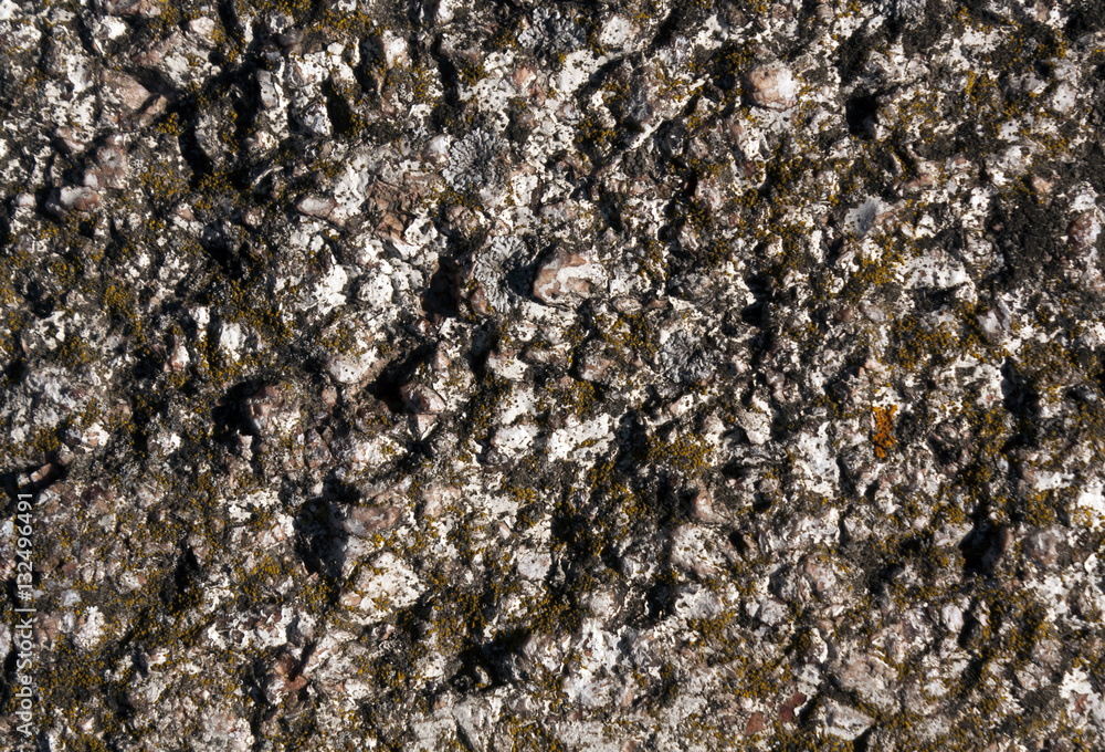 Old stone texture with moss. Old stone texture with moss.