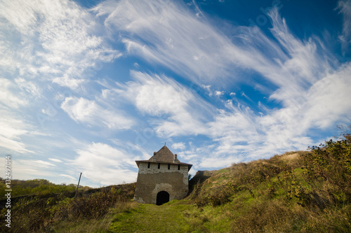 Old castle fortification building © alipko