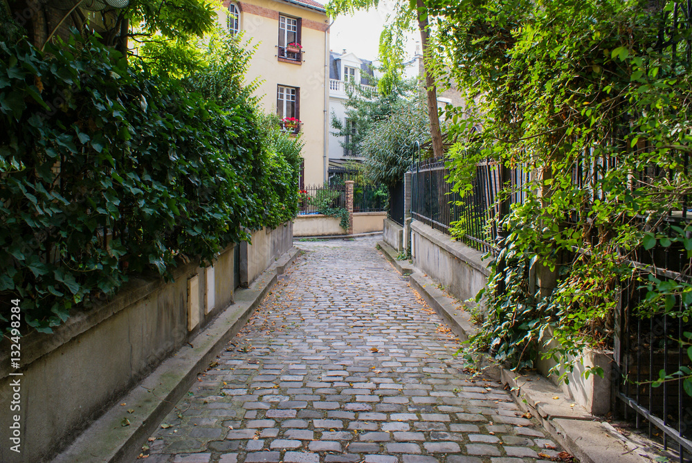 Fototapeta premium Square des Peupliers, Paris, France