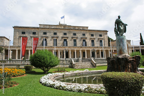 Museum of asian art in Corfu, Greece. photo