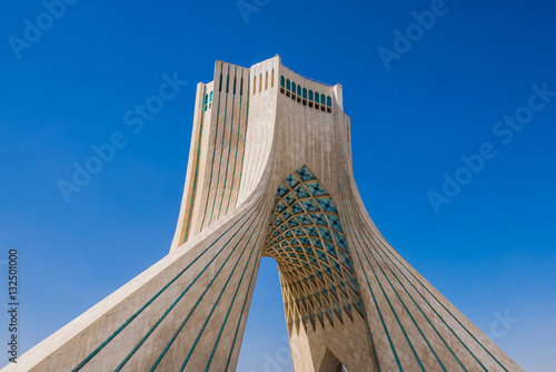 Azadi Tower in Tehran city, Iran