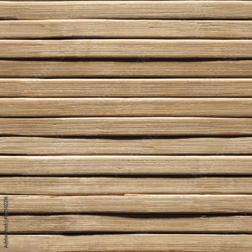 Wood Seamless Background, Bamboo Wooden Plank Texture, Timber Planks Brown Wall