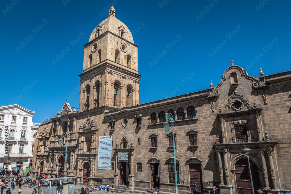 San Francisco Church in La Paz Bolivia