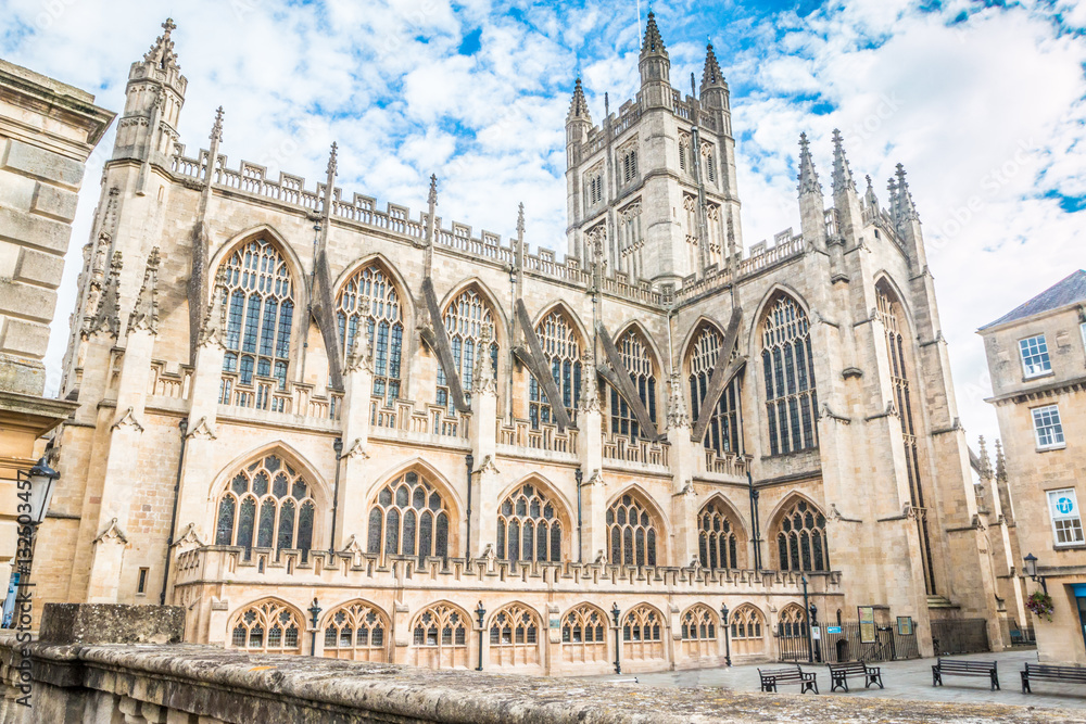 Fototapeta premium Old Church in Bath England