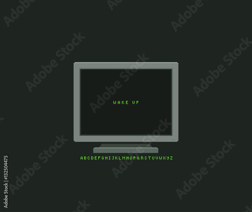 Pixel Art Monitor