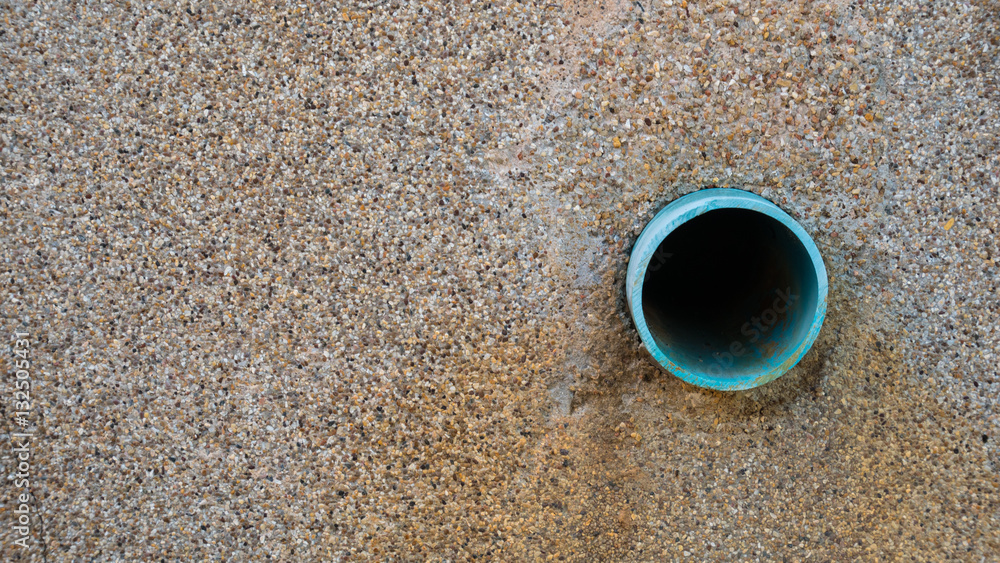 pipe or Drain tube in the wall . pipe or Drain tube in the wall .