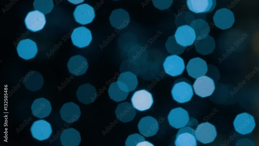 Defocused lights of garland in the night Defocused lights of garland in the night