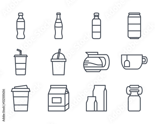 Drinks Icon Outlined