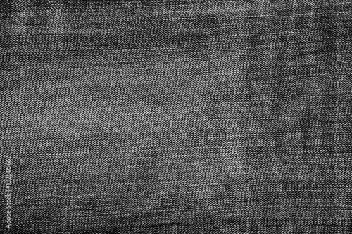 Black jean texture for background.