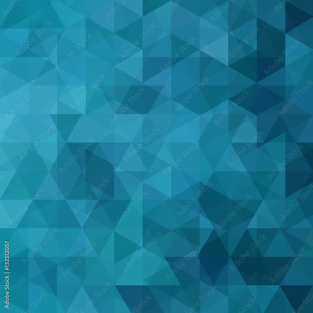 Abstract background consisting of blue triangles. Geometric design for business presentations or web template banner flyer. Vector illustration Abstract background consisting of blue triangles. Geometric design for business presentations or web template banner flyer. Vector illustration