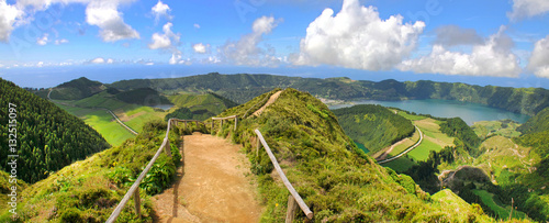 azores island, sao miguel, lagoa do canario