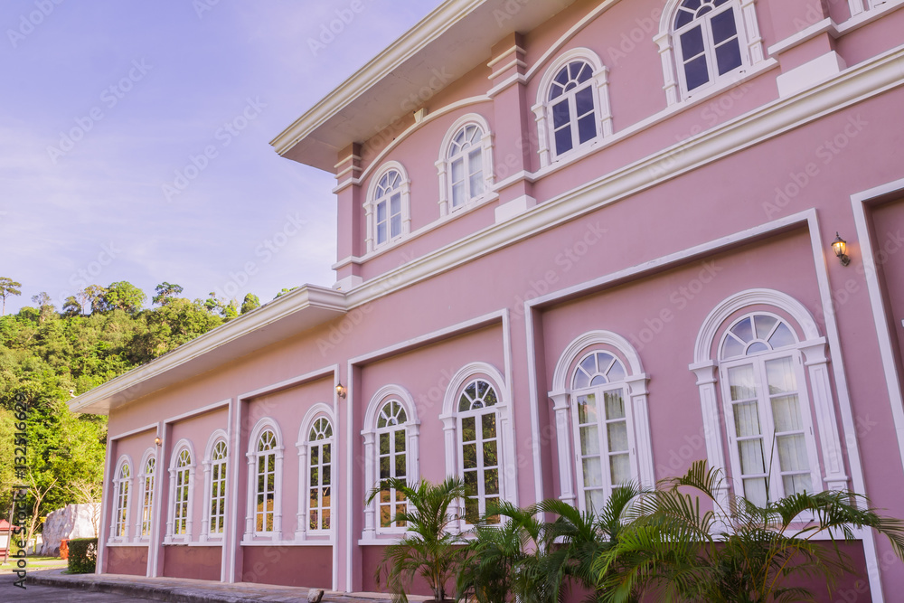 Phuket, Thailand - March 26, 2016: Phuket Mine Museum building,