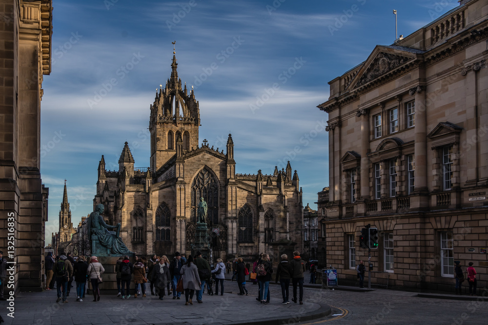 Royal Mile and Cathedral
