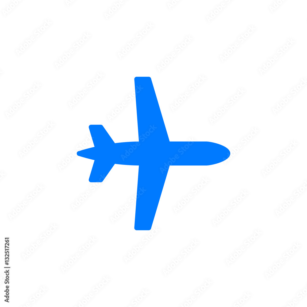 Plane, aircraft icon vector, filled flat sign, solid colorful pictogram isolated on white. Symbol, logo illustration Plane, aircraft icon vector, filled flat sign, solid colorful pictogram isolated on white. Symbol, logo illustration