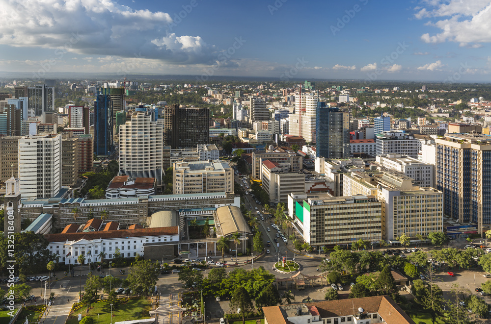 Nairobi City Hall And Northern Business District, Kenya