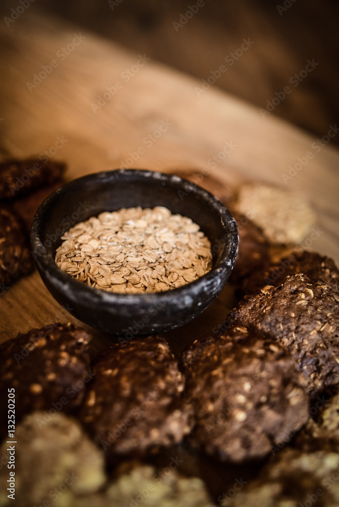Oatmeal cookies Oatmeal cookies