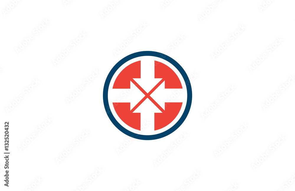 center circle arrow logo center circle arrow logo