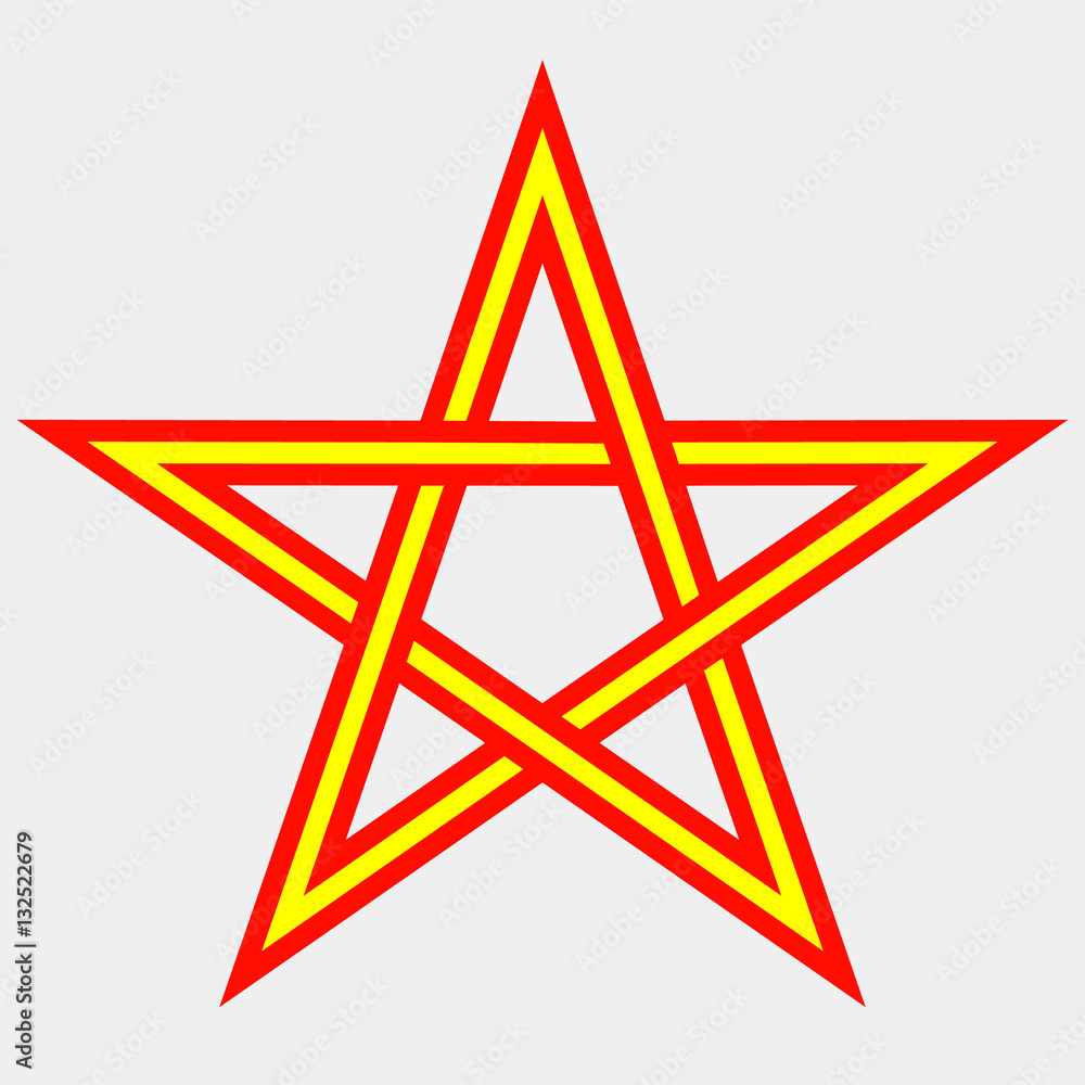 Five-pointed star