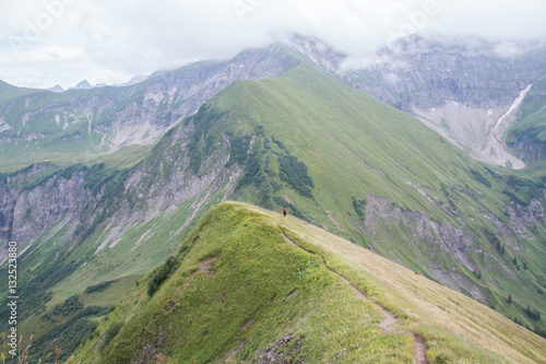 Höfats mountains in the german Allgaeu, Oberstdorf