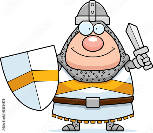 Cartoon Knight Sword