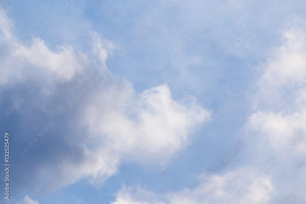 storm clouds in the sky as the background