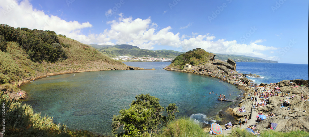 Fototapeta premium villa franca do campo, azores , sao miguel
