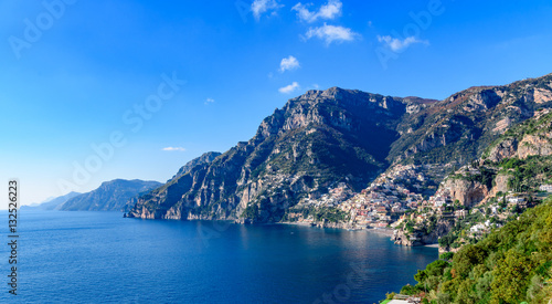 Positano an der Amalfiküste und Ischia