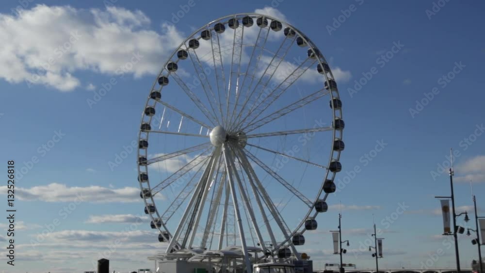 Time lapse of the Capital Wheel at the National Harbor Time lapse of the Capital Wheel at the National Harbor