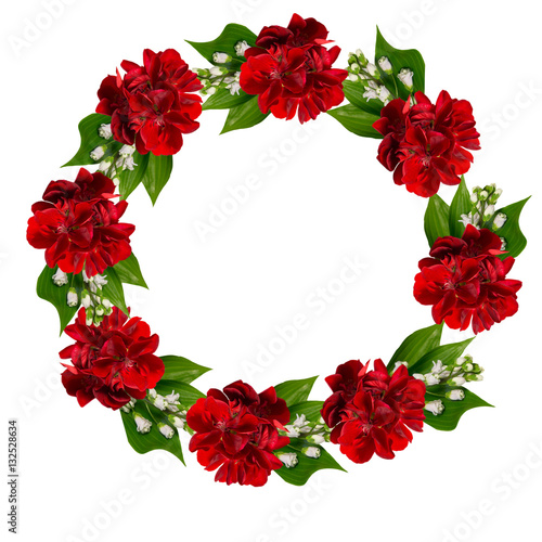 flowers wreath