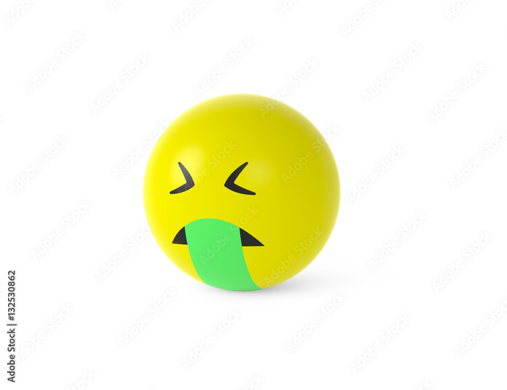 Smiley übergibt sich Smiley übergibt sich