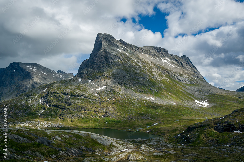 Norway mountains in summer