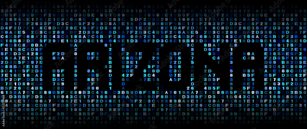Arizona text on hex code illustration Arizona text on hex code illustration