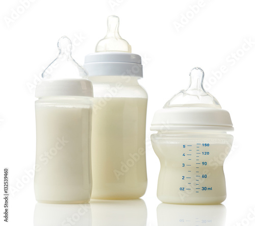 various baby milk bottles