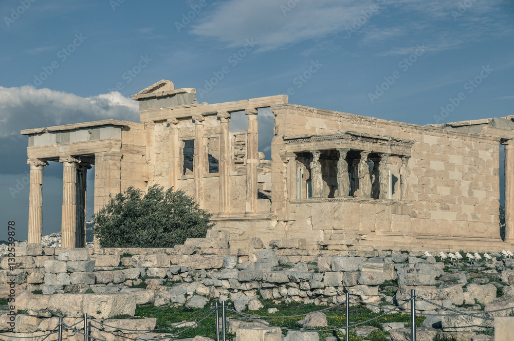 The Erechtheion in Athens