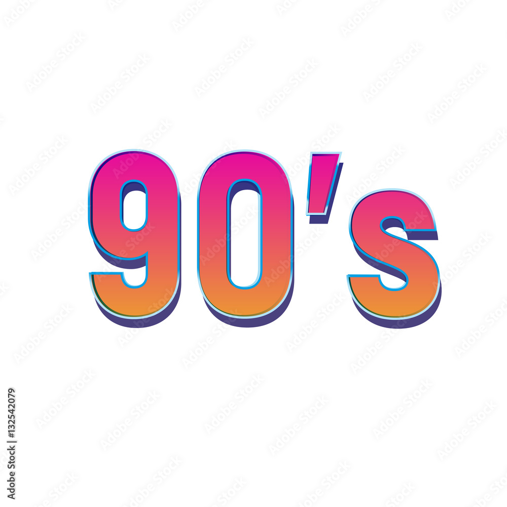 90 style numbers for hipster background 90 style numbers for hipster background