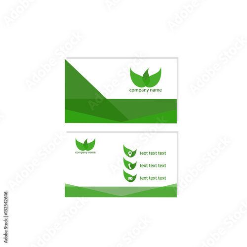 business card eco