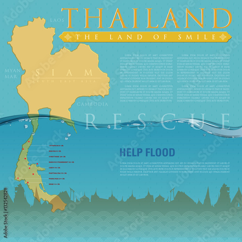 Rescute South of THAILAND Flood