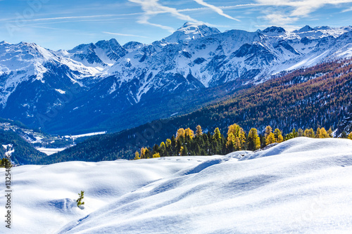 Südtirol, Panorama zum Ortler photo