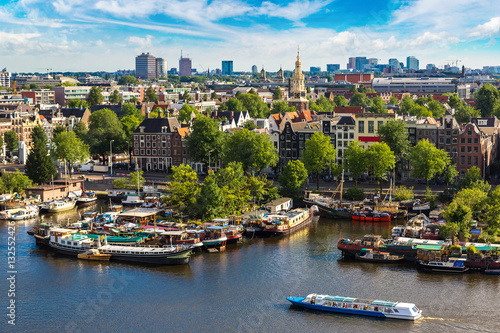 Panoramic view of Amsterdam © Sergii Figurnyi