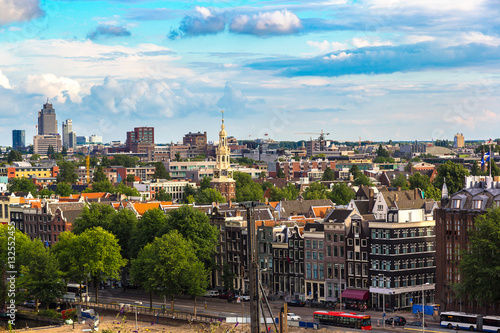 Photography Panoramic view of Amsterdam