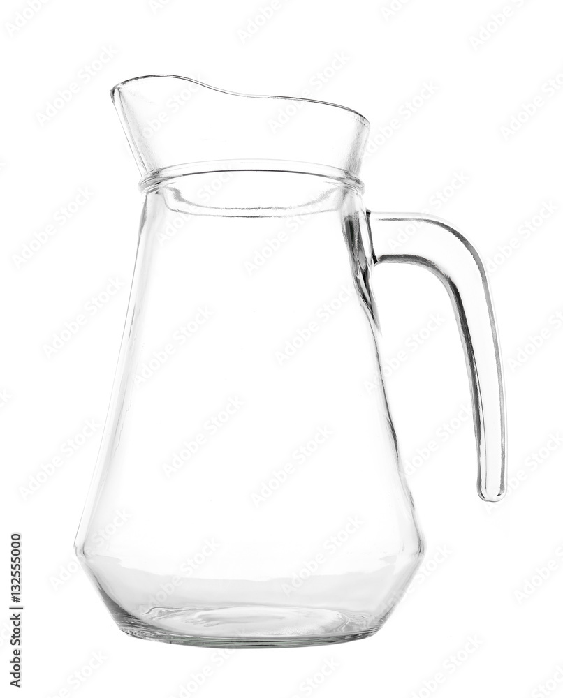 Empty pitcher isolated on a white background. Empty pitcher isolated on a white background.
